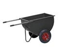 Skottkärra Hilda, volym 250 l, 500 kg lastkapacitet, luftgummihjul