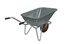 Skottkärra med tippbygel Nikolaj, luftgummihjul, LxB 1400 x 750 mm, 140 l