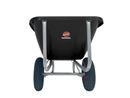 Skottkärra Big Ben, 180 l, 2-hjulig, svart, 2-hjulig