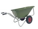 Skottkärra Big Ben, 180 l, 2-hjulig, grön, 2-hjulig