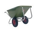Skottkärra Big Ben, 180 l, 2-hjulig, grön, 2-hjulig