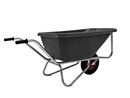 Skottkärra Big Ben, 180 l, 1-hjulig, svart, 1-hjulig