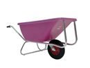 Skottkärra Big Ben, 180 l, 1-hjulig, rosa, 1-hjulig