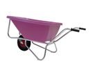 Skottkärra Big Ben, 180 l, 1-hjulig, rosa, 1-hjulig