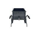 Skottkärra, tippbar Hilda, massivgummi, LxH 1450 x 975 mm, 250 l
