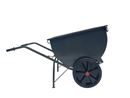 Skottkärra, tippbar Hilda, massivgummi, LxH 1450 x 975 mm, 250 l