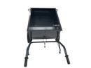 Skottkärra, tippbar Hilda, massivgummi, LxH 1450 x 975 mm, 250 l