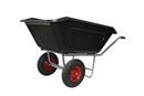 Skottkärra Hillevi, luftgummihjul, 350 l, LxB 1800 x 860 mm