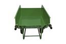 Skottkärra Marielle, lastkapacitet 500 kg, 450 liter, LxB 2000 x 800 mm