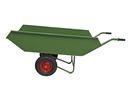 Skottkärra Marielle, lastkapacitet 500 kg, 450 liter, LxB 2000 x 800 mm
