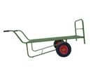 Stallkärra Reine, luftgummihjul, bredd 850 mm, längd 2000 mm