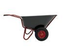 Skottkärra Holmfrid, luftgummihjul, 250 liter, LxB 1560 x 890 mm