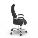 Kontorsstol Sonata, med nackstöd, justerbart nackstöd, tyg