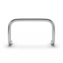 Rostfritt Handtag till hyllvagn och rullvagn CustomLine, för hyllvagn med sarg i rostfritt stål, bredd 500 mm