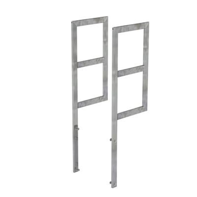 Handledarförlängning för väggstege Emilio, med räckesanslutning, galvaniserat stål