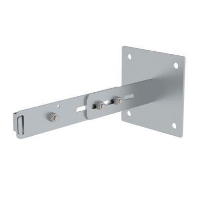 Väggfäste med klämbygel Emilio, justerbar, 275 – 375 mm