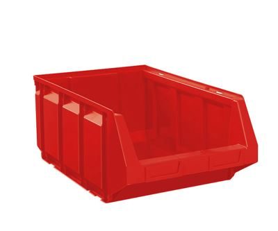 Modulback Durum, LxBxH 603 x 373 x 247 mm, röd, 4-pack