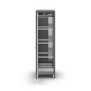 Kemikalieskåp Asta, 1 dörr, 3 hyllplan, dörr ljusblå