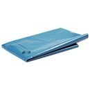 Avfallssäckar av polyeten, 240 l, LxBxH 650 x 550 x 1350 mm, 80 µm, blå, 100-pack
