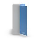 Miljöskåp Stig, med 1 bottentråg och 3 tråghyllor, bredd 1200 mm