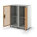 Gasskåp Tova, 2 dörrar, HxBxD 1550 x 1360 x 680 mm