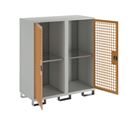 Gasskåp Tova, 2 dörrar, HxBxD 1550 x 1360 x 680 mm