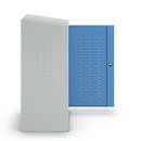 Gasolskåp Gry, 1 dörr, höjd bak 1600 mm, fram 1500 mm