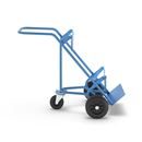 Gastubskärra Ergo, för 1 gastub upp till Ø 380 mm, med stödhjul, massivgummihjul