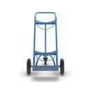 Gastubskärra Ergo, för 1 gastub upp till Ø 380 mm, med stödhjul, massivgummihjul