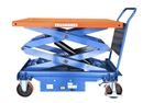 Lyftbordsvagn Valter, LxB 1400 x 820 mm, lastkapacitet 500 kg