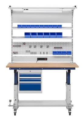 Arbetsbord med påbyggnad Torjan