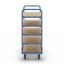 Hyllvagn Vilgot, lastkapacitet 300 kg, 5 hyllplan