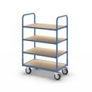 Hyllvagn Vilgot, lastkapacitet 300 kg, 4 hyllplan