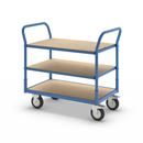 Bordsvagn Vilgot, lastkapacitet 300 kg, 3 hyllplan