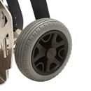 Säckkärra i aluminium Therese, lastkapacitet 250 kg, polyuretan, punkteringsfritt