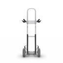 Säckkärra i aluminium Therese, lastkapacitet 250 kg, polyuretan, punkteringsfritt