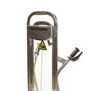 Säckkärra i aluminium Therese, lastkapacitet 350 kg, med lyftplattform, polyuretan, punkteringsfritt