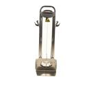 Säckkärra i aluminium Therese, lastkapacitet 350 kg, med lyftplattform, polyuretan, punkteringsfritt