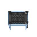 Plockvagn med gallersidor Bodil, massivgummihjul, lastyta 1175 x 800 mm