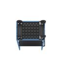 Plockvagn med gallersidor Bodil, massivgummihjul, lastyta LxB 975 x 700 mm, 2 hyllplan