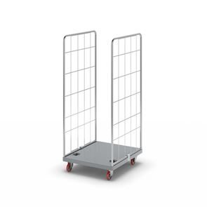 Rullcontainer i rostfritt stål Frida