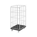 Rullcontainer Jessica, 4-sidig, med 1-delad dörr