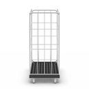 Rullcontainer Jessica, 4-sidig, med 1-delad dörr