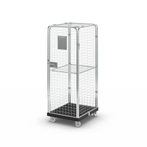 Rullcontainer med gallerväggar Jessica