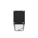 Rullcontainer med gallerväggar Jessica, 5-sidig, stöldskyddad