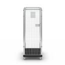 Rullcontainer med gallerväggar Jessica, 5-sidig, stöldskyddad