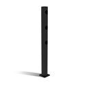 Påkörningsskydd Skyddsräcke Kilan, startstolpe, H 1200 mm