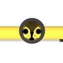 Påkörningsskydd Skyddsräcke Kilan, mittstolpe, H 1200 mm