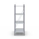 Hyllställ Aleyna, belastning per sektion 1600 kg, med stålhyllor, HxBxD 2500 x 1400 x 800 mm, grundsektion