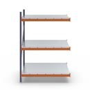 Hyllställ Armida, belastning per sektion 6000 kg, HxBxD 2000 x 1399 x 1100 mm, utbyggnadssektion